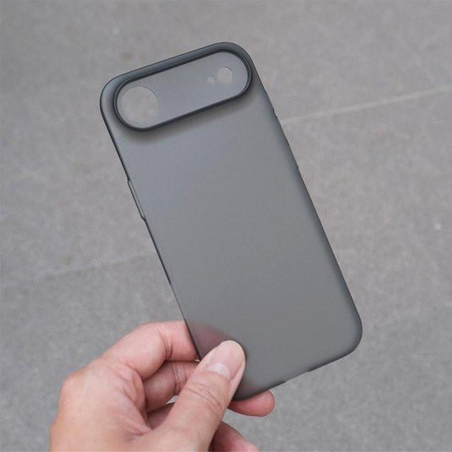 Ultradünne Hartschale Tuiying002 für iPhone 17 Pro Max, 16 Pro Max, 16 Plus, 16E – Matt Schwarz, Durchscheinend, 0,3 mm Schlanke PP-Hülle - Bild 1