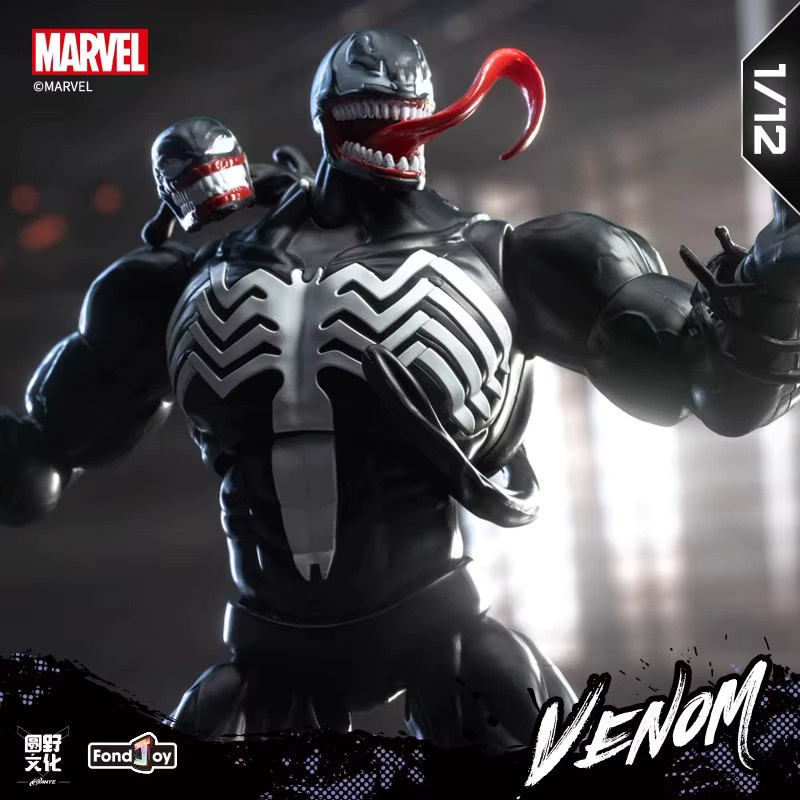 Fondjoy Venom, Actionfigur, 1/12 Maßstab, bewegliche Gelenke - Bild 4