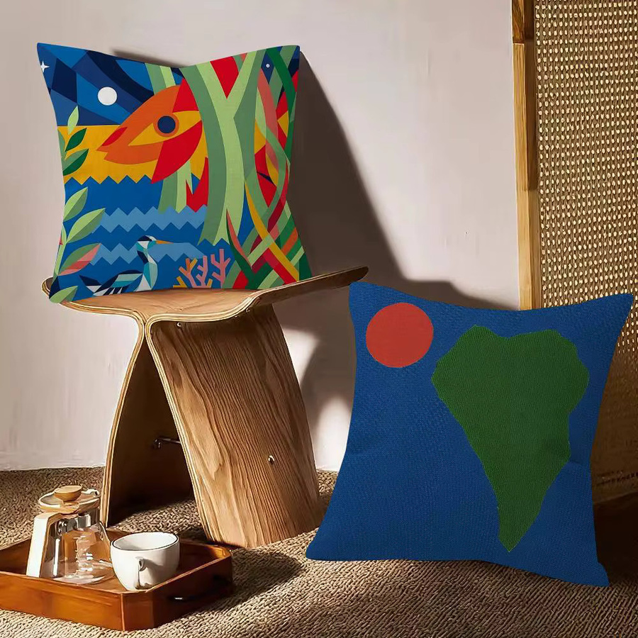 Beast Kingdom Kissenbezug Square Graphic Design im Country House Stil, Breite: 30 cm, Höhe: 30 cm - Bild 2