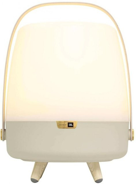 Kooduu Lite-Up Play Tragbare Lampe mit Lautsprecher in Beige - Bild 1