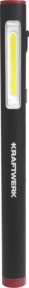 Kraftwerk LED Stiftlampe COB 300, wiederaufladbar, Schwarz - Bild 1