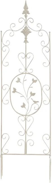 DELUKE Rankgitter FALK Rankhilfe aus Metall in Antik-Creme, B/T/H: 35 x 1 x 122 cm - Bild 1