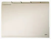 Leitz Einstellmappe A4 aus Kunststoff in Beige mit Blauer Engel Zertifizierung - Bild 1