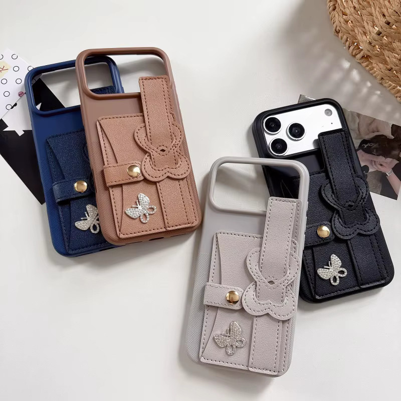Silikon Handyhülle mit Handgelenkband und Flip Wallet für Xiaomi Mi Poco C85 C75 C65 C71 C61 Poco M5S M8 Pro M7 5G X6 in Blau - Bild 5