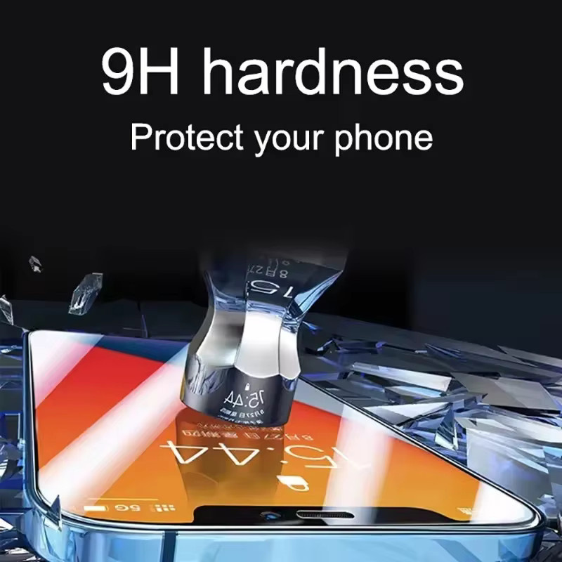 2er-Set gehärtetes Schutzglas für Apple iPhone 11 bis iPhone 16 Pro Max, transparent - Bild 2