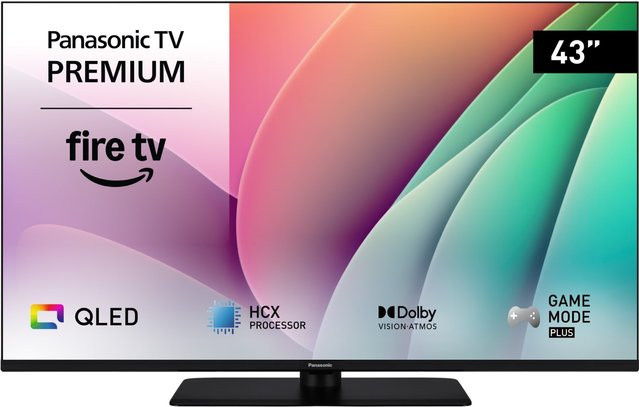 Panasonic QLED-TV TV-43W80AEZC in Schwarz, 108 cm (43") - Bild 1