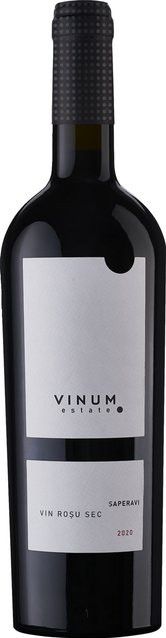 Vinum Estate Saperavi Rotwein, Ștefan Vodă IGP, Moldova, 2020, trocken, 0,75 l - Bild 1