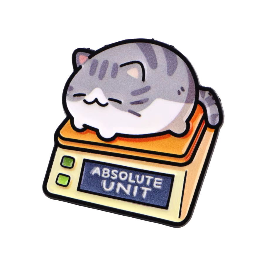 Ramulus Anstecknadel Bunte Katze, Emaille, Damen - Bild 2