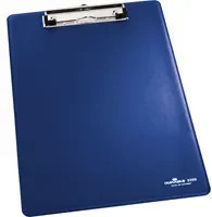 DURABLE Klemmbrett aus Kunststoff und Metall in Blau mit silberner Klemme - Bild 1