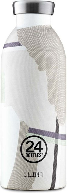 24Bottles Clima Bottle Textile Highlander Trinkflasche 500ml Multicolor/Weiß - Bild 1