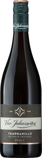 Vier Jahreszeiten Winzer eG Rotwein Tempranillo 2024 Pfalz, trocken, 0,75 l - Bild 1