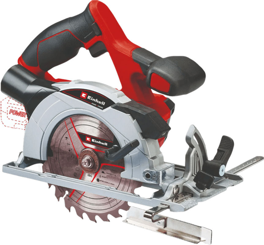 Einhell Power X-Change Akku-Handkreissäge TE-CS 18/150 Li Solo, 18V, rot/schwarz - Bild 3