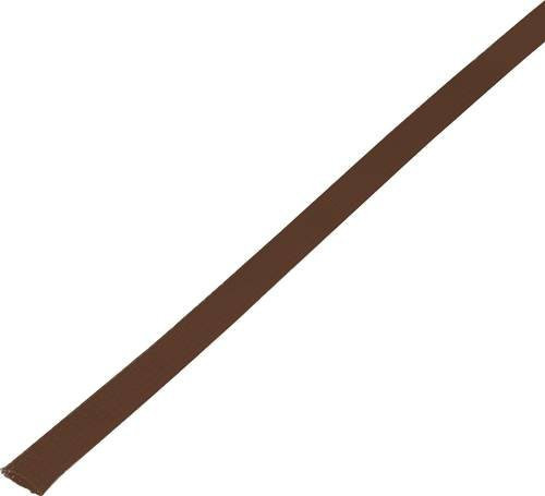 TRU Components Geflechtschlauch CBBOX1015-BN Braun aus PET mit 10 bis 15 mm Durchmesser und 10 m Länge - Bild 1