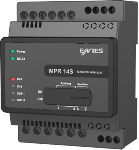 ENTES MPR-17S-23-M3608 Digitales Hutschienenmessgerät in Schwarz - Bild 1