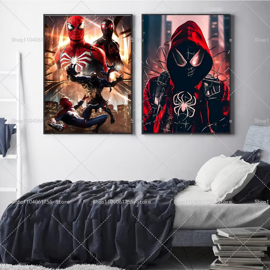 Kayou Marvel Classic Movie SpiderMan Wandkunst Poster, Mehrfarbiger Leinwanddruck für deine Heimdekoration - Bild 3