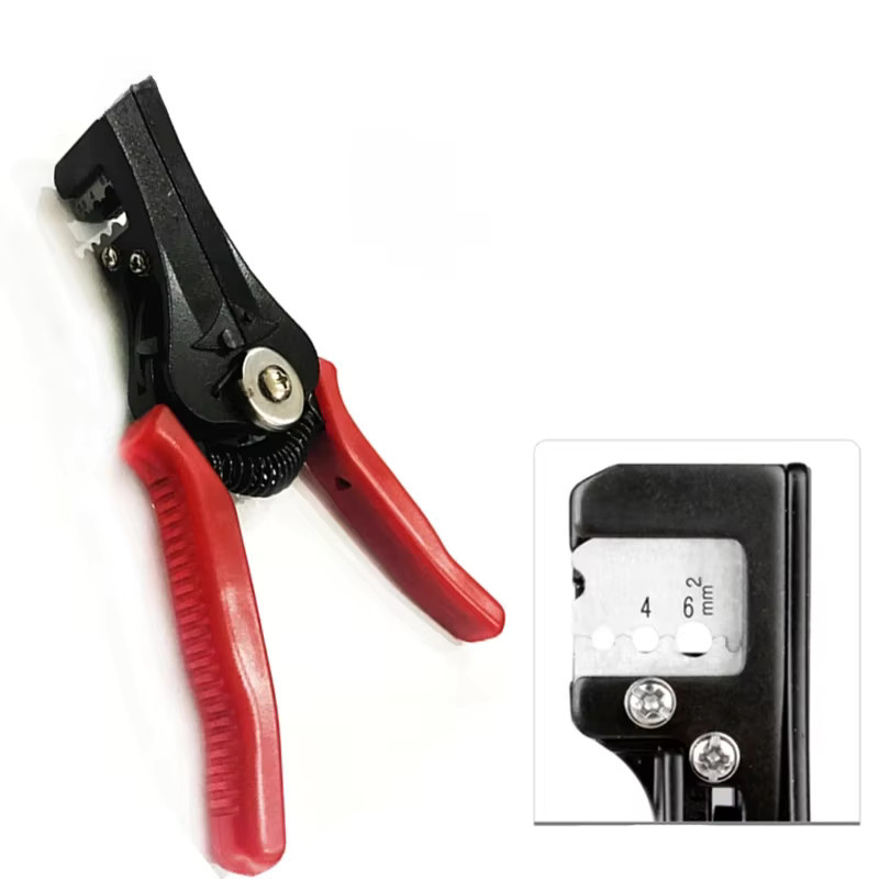 Snaterm Crimpzange für Solarstecker und PV-Kabel 2,5 bis 4,6 mm2 (14-10 AWG) in Rot - Bild 3