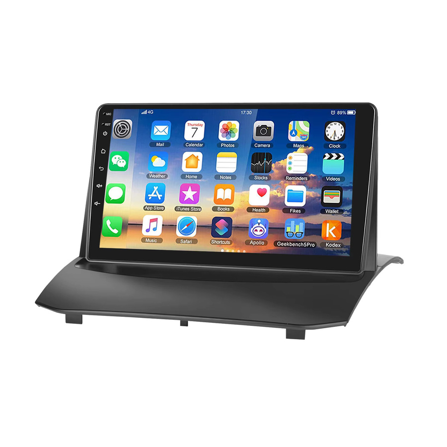 Essgoo Android 15 Autoradio mit 9 Zoll Display, Wireless Carplay und Android Auto, GPS, Wi-Fi, Schwarz, für Ford Fiesta MK6 09-17 - Bild 3