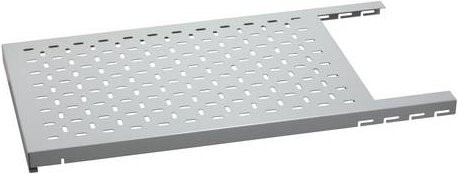 Schneider Electric Actassi Monitorablage aus Stahl in Grau/Silber, Tiefe: 80 cm - Bild 1