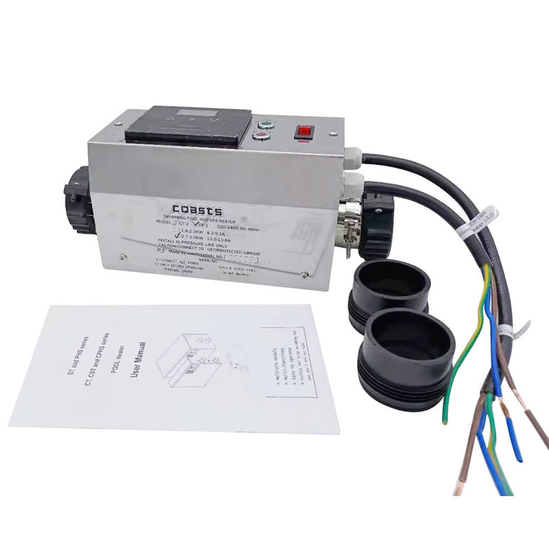 XMSJ Elektrische Poolheizung mit Thermostat 3KW 220V für Pool, SPA und Badewanne - Bild 6