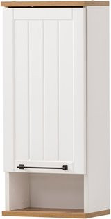Schildmeyer Hängeschrank Jelda in Mattweiß, B/T/H: 30,3 x 20,5 x 70,8 cm - Bild 1