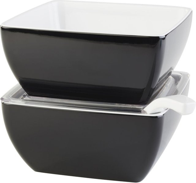 APS Deckel PURE aus Kunststoff SAN, transparent, B/T/H: 19,5 x 19,5 x 1,5 cm - Bild 1