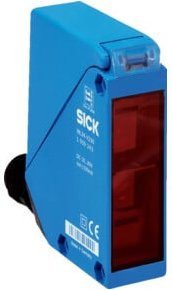 SICK Reflexions-Lichtschranke WL34-R240 in Blau mit 15m Reichweite und Relais Zeitsteuerung - Bild 1