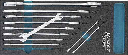Hazet Doppel-Maulschlüssel-Satz 11-teilig, Farbe Silber, Schlüsselgrößen 6 bis 32 mm - Bild 1