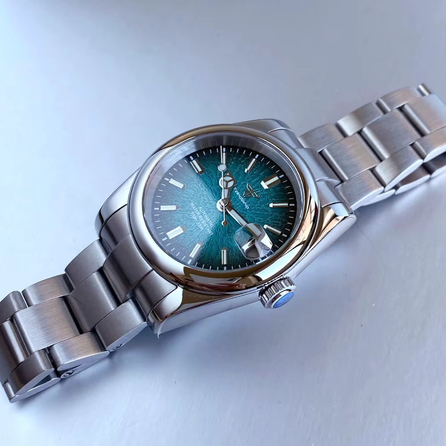 Tandorio Armbanduhr, Automatik, Edelstahl, Saphirglas, 20 ATM, Herren - Bild 2