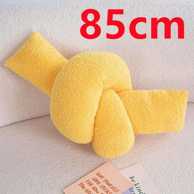 Yiran toy Ketten Plüschkissen, Plüsch / Textil, Gelb - Bild 1