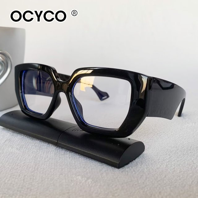 OCYCO Lesebrille, Vollrand, Square, Kunststoff, Transparent, Unisex, Blaulichtfilter - Bild 1