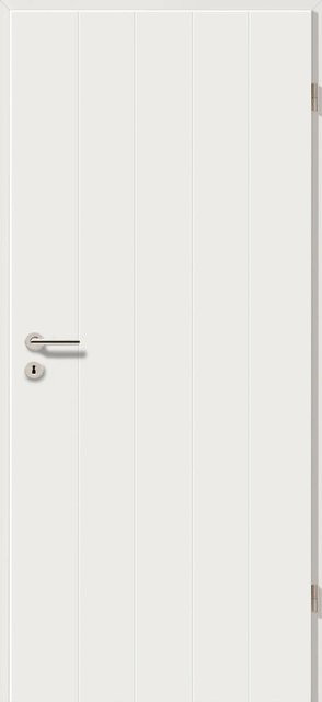 Zimmertür GetaDoor Catro Line Soft Typ 7504 Weiß DIN Rechts H: 198,5 cm, B: 73,5 cm - Bild 1