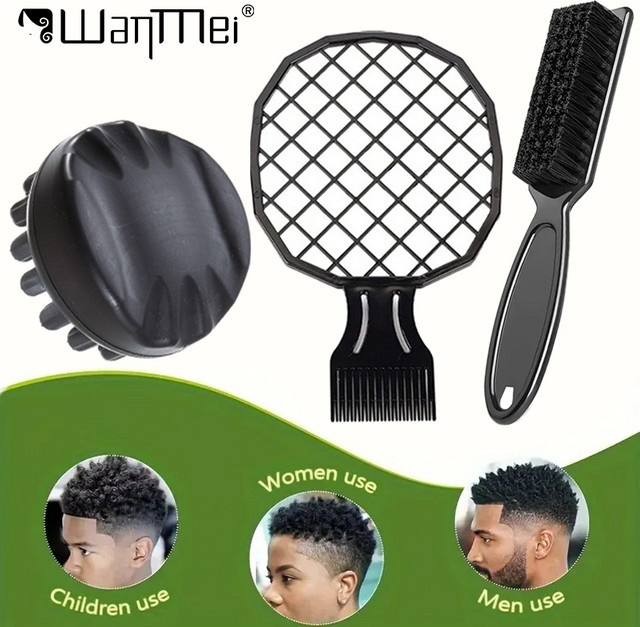 Haar Styling Gummi, Afro Curl Schwamm, Haar Spule, Dreadlock Werkzeuge, Unisex - Bild 1