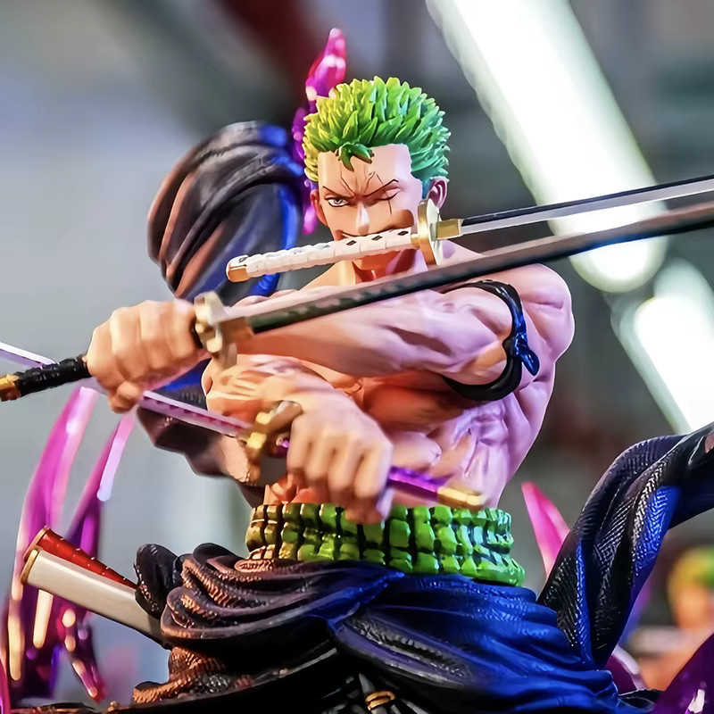 Bandai One Piece Sky Painting Explosion Air Rope Long GK Anime-Modellfigur, Einzelfigur, Kunststoff, Bunt / Mehrfarbig - Bild 5
