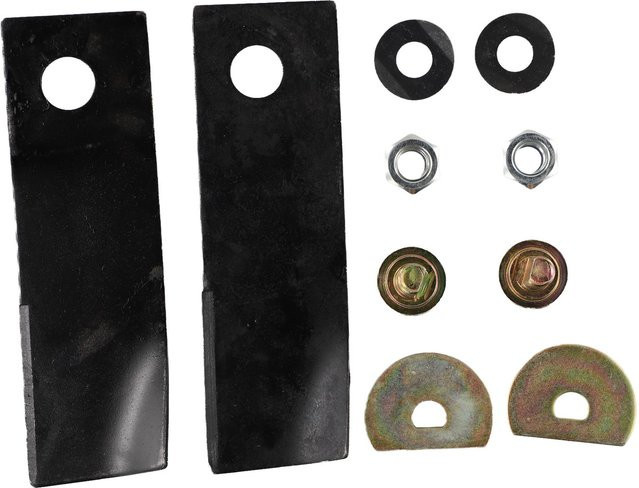 DAZZLEEX Rasenmäher Ersatz Klingen Bolzen Kit für Honda HRU19R HRU195 HRU196 HRU216 HRU216M1 in Schwarz - Bild 1
