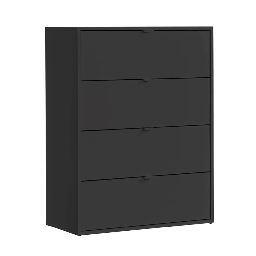 mokebo Kommode mit 4 Schubladen in Anthrazit als Sideboard oder Highboard - Bild 2