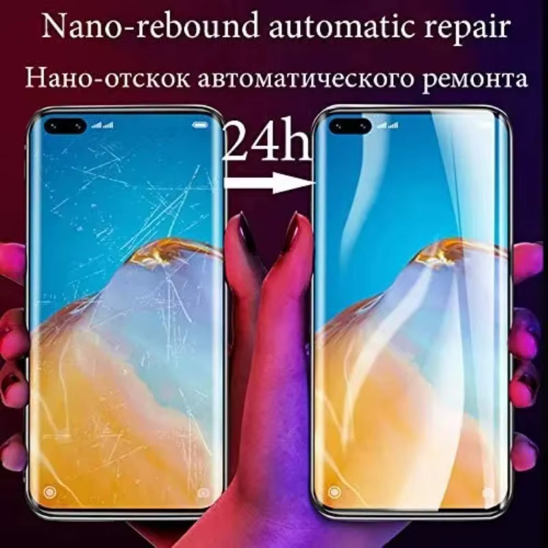 Hydrogel Screen Protector für Huawei P40 P30 Pro P20 Mate 20 P10 Lite, transparente Vollabdeckung Displayfolie - Bild 6