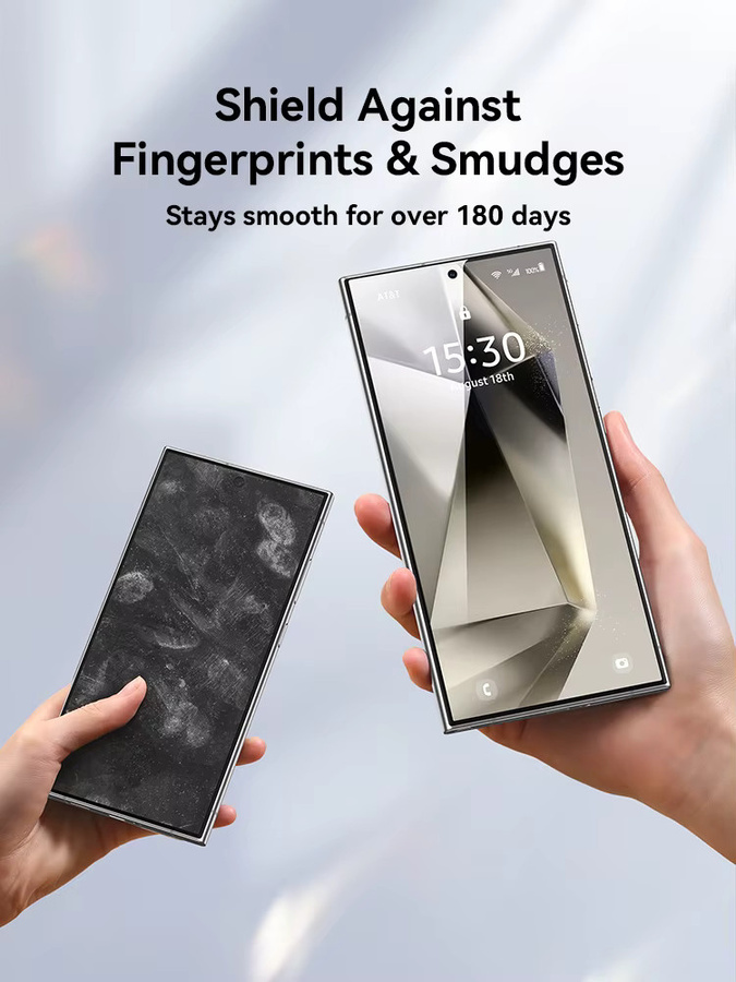 Joyroom HD Glas-Displayschutzfolie für Samsung Galaxy S26 Ultra S26 S26+ Transparent 9H Gehärtetes Glas mit vollständiger Abdeckung - Bild 3