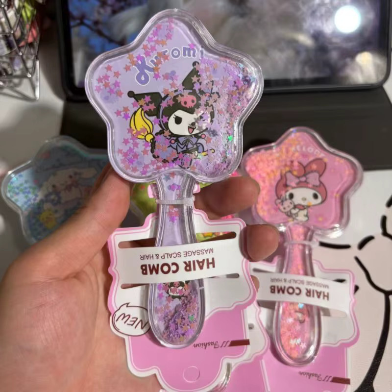 Bandai Sanrio Haarkamm mit Massagefunktion, Damen - Bild 2