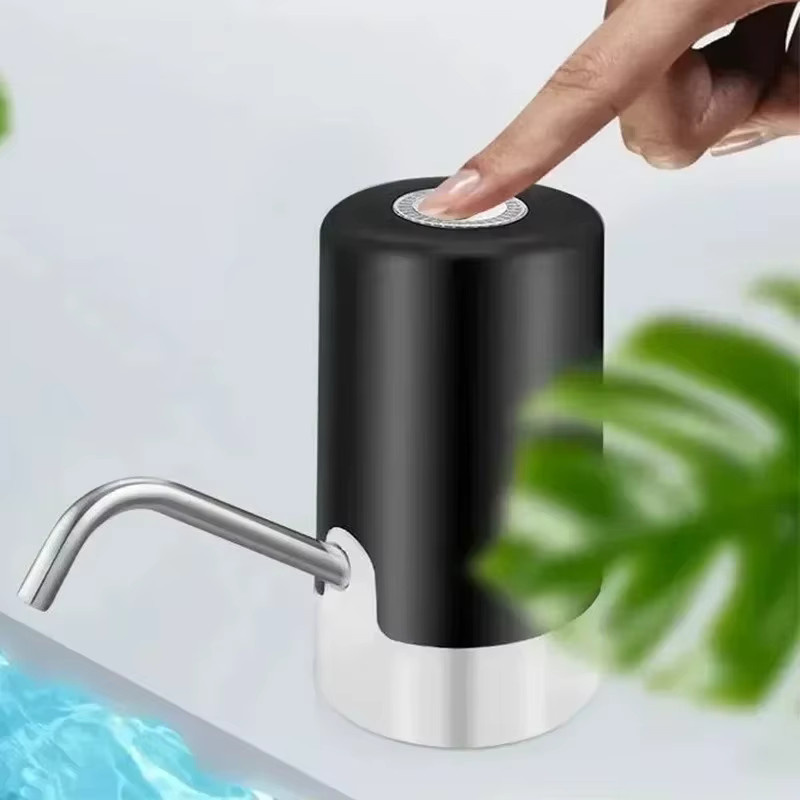 NOCCLILI Automatischer elektrischer Wasserspender für Gallonenflaschen, USB-betriebene Trinkwasserpumpe in Schwarz - Bild 3