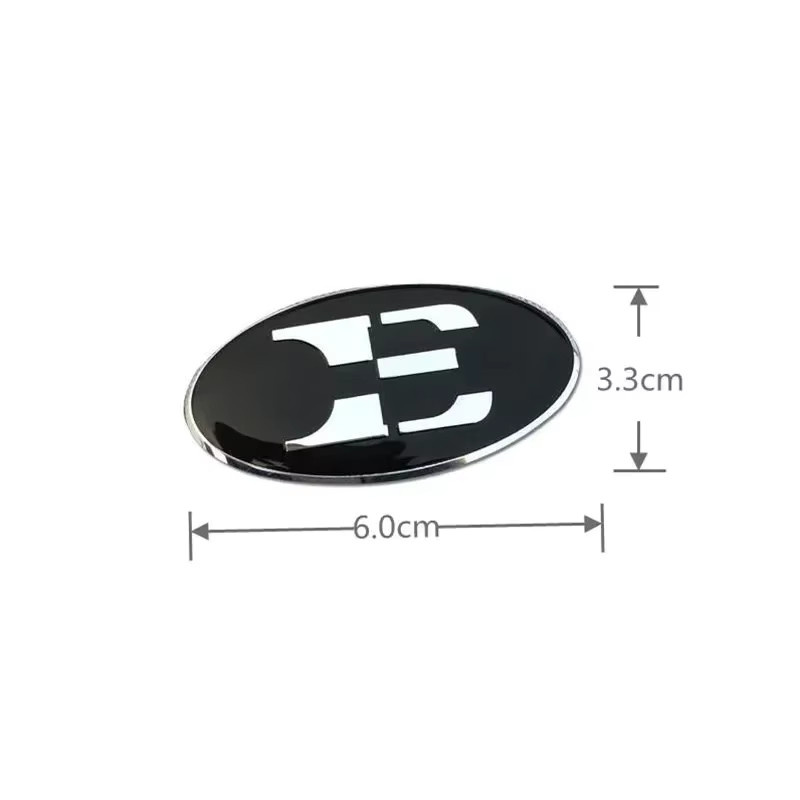 3D Aluminium Lenkrad Emblem Aufkleber für KIA in Rot und Schwarz für K2 K3 K5 KX5 GT Forte Rio Optima Sorento - Bild 2