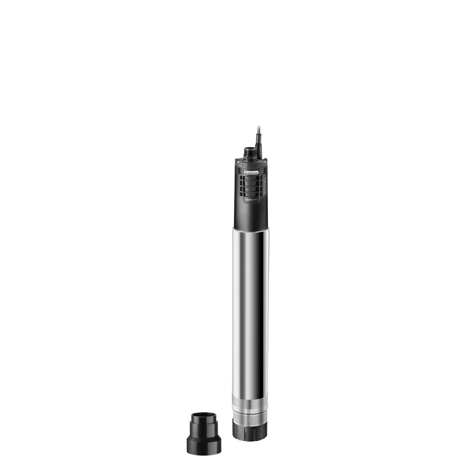 Gardena Tiefbrunnenpumpe 6000/5 inox automatic in Silber und Anthrazit aus Inox-Edelstahl - Bild 2