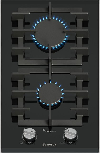 Bosch Serie 8 Gaskochfeld PRB3A6I40 in Schwarz und Silber - Bild 1