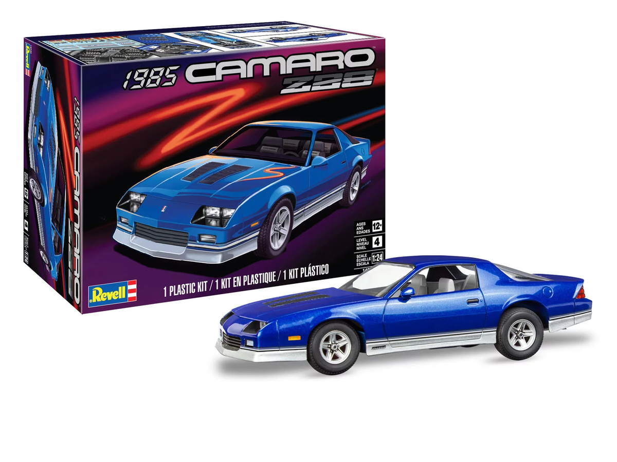 Revell 1985 Chevy Camaro Z28, Automodell Bausatz, 1:24, ab 12 Jahren - Bild 2