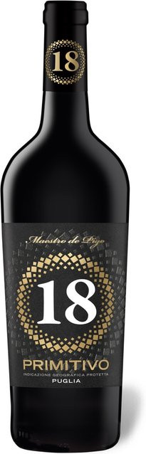 Maestro de Pigo Primitivo IGP Puglia trocken Rotwein 2025 0,75 l - Bild 1