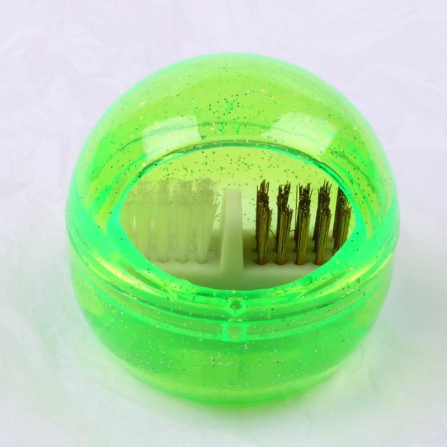 Love Home Garden Nagelfräser Reinigungsbürste aus Kupferdraht, Unisex - Bild 1