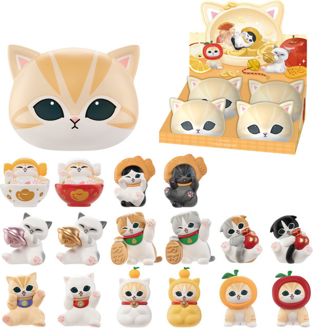 FUNISM Mofusand Glückskatze Mini-Figuren Blindbox, Modellfiguren - Bild 1