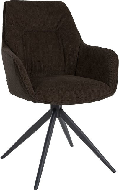 CLP Esszimmerstuhl Jules I Schwenkbarer Polsterstuhl mit Stoffbezug in modernem Design - Bild 1