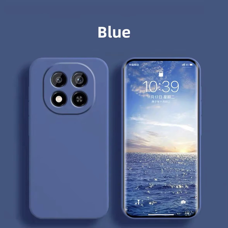 Stoßfeste Silikon Handyhülle für Xiaomi Redmi 14C und Redmi 14 Pro Plus 5G in Weiß oder Blau - Bild 2