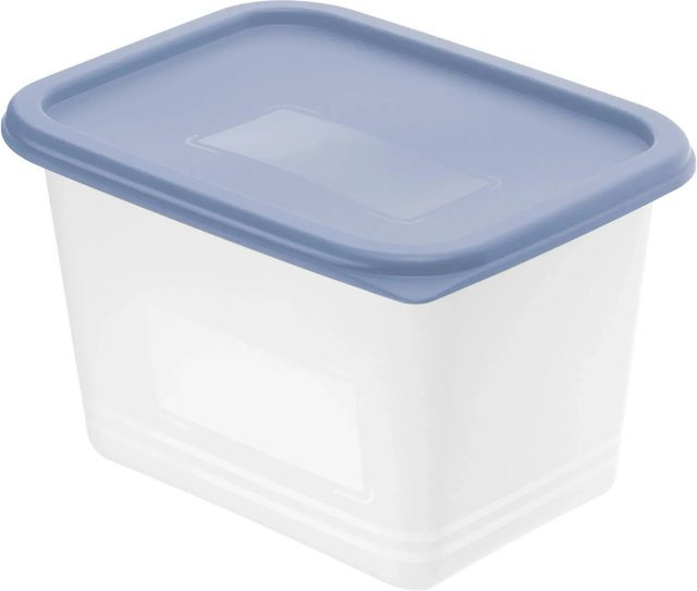 Rotho Gefrierdose-Set Domino 1 in Horizontblau, 4-teilig - Bild 1