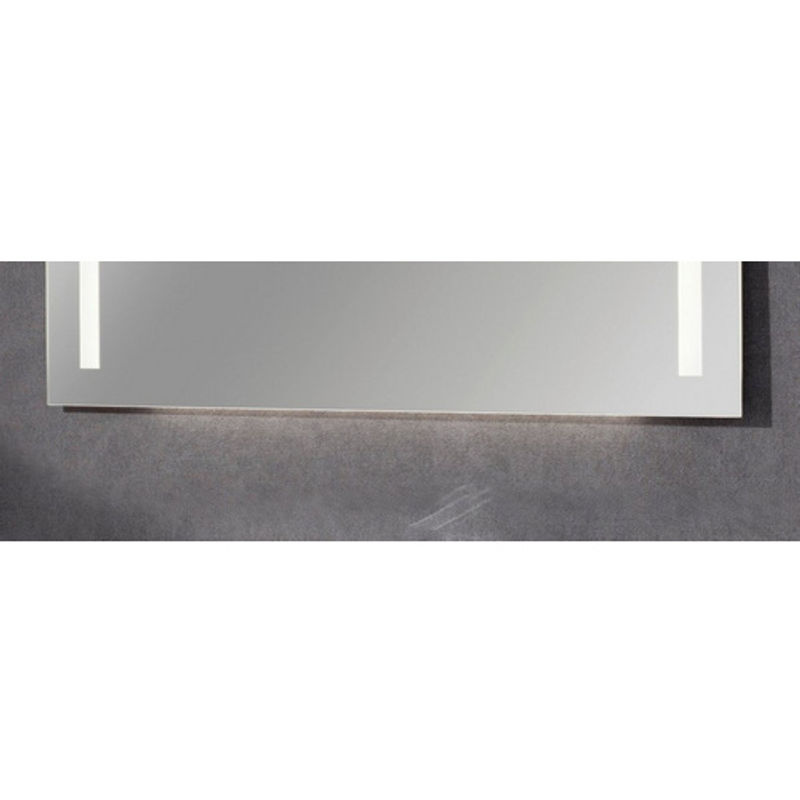 Fackelmann Wandspiegel MIRRORS mit LED-Beleuchtung, rechteckig, rahmenlos, Grau, B/H/T: 80 x 75 x 2,3 cm - Bild 2